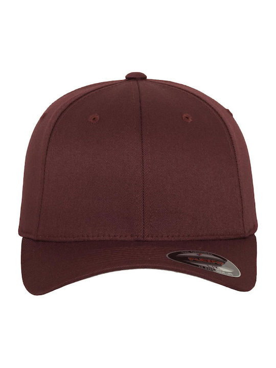 Flexfit Wooly Combed Бордо