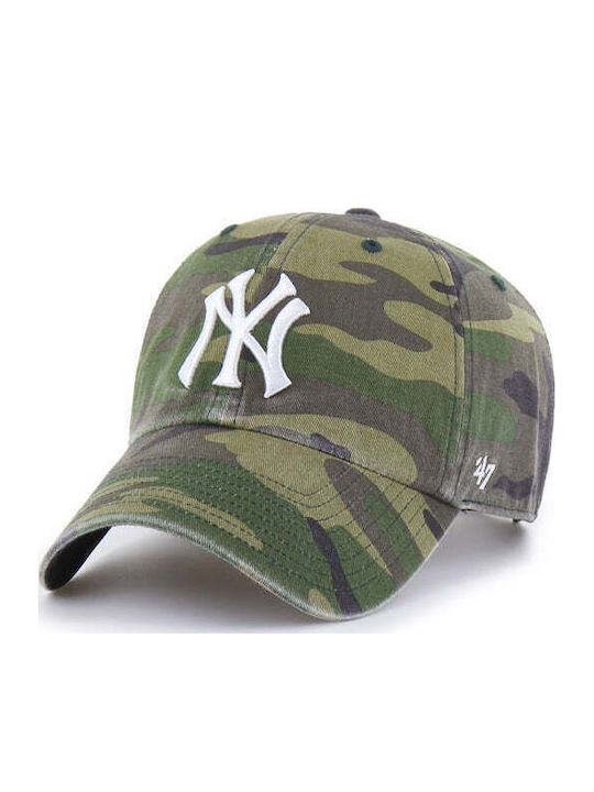 MLB New York Yankees Camo ’47 Clean Up Camo Pălărie Reglabilă