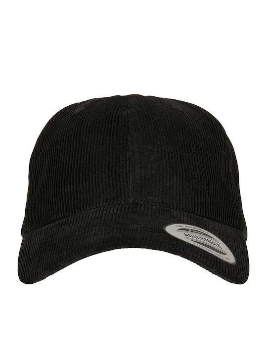 Low Profile Corduroy Dad Cap Black One