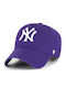 Mlb New York Yankees ’47 Clean Up Purple Adjustable Hat
