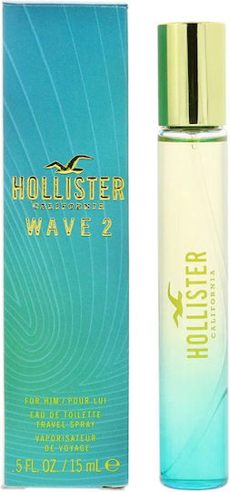 Hollister Wave 2 For Him Eau de Parfum 15ml