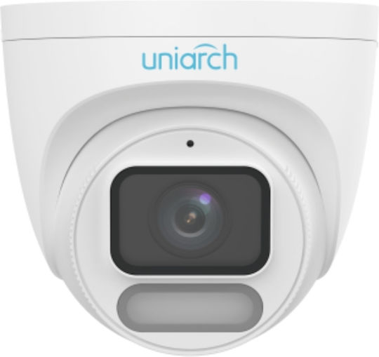 Uniarch IPC-T244-ADF28K-WP IP Κάμερα Παρακολούθησης Full HD+ 4MP Αδιάβροχη με Μικρόφωνο και Φακό 2.8mm