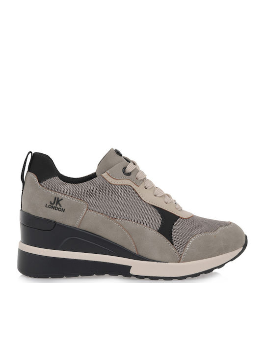 JK London Women's Beige Sneakers