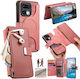 Caseneo Realme 16 Pro 5g Handyhülle Premium Leder Brieftasche Rosa