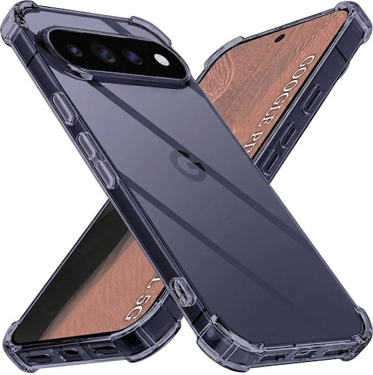 Techsuit Shockproof Clear Silicone Google Pixel 11 Smoke Black