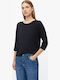 Damen T-Shirt Schwarz