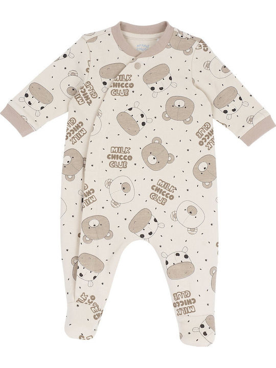 Chicco Ecru Bodysuit 102805-064-3-6M