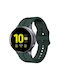 Samsung Galaxy Watch Active 2 44mm 20mm Curea de ceas Loop din silicon Verde închis