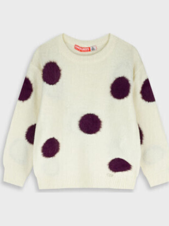 Energiers Kids Long-Sleeved Sweater Ecru