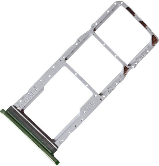 Handy SIM/SD-Kartenhalter Samsung Galaxy A05s Offenes Grünes Original