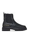Leather Women's Chelsea Ankle Boots Black
