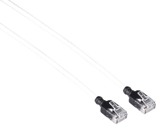 3M U/UTP Cat.6a (Gigabit) Мрежов Кабел Ethernet 3м Бял