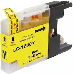 Cerneală Compatibilă Pentru Imprimantă InkJet Brother Lc-1280 Y Galben 1 Buc