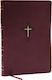 Rsv2ce, Thinline Large Print Catholic Bible, Crimson Leathersoft, Comfort Print - Thomas Nelson Publishers - Leather / Fine Binding