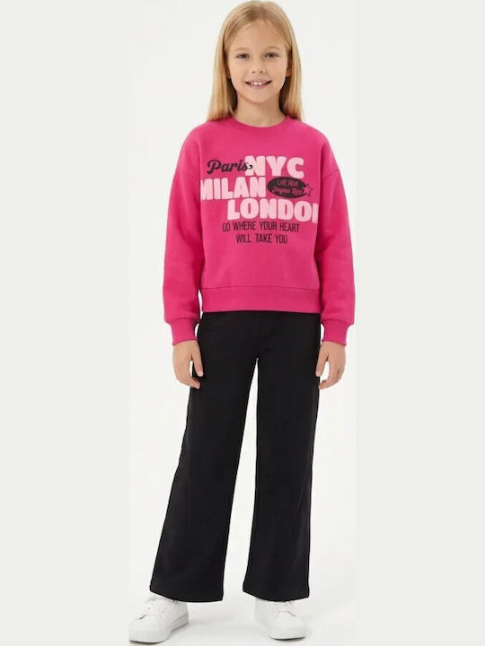 Joyce Fuchsia Kids Tracksuits