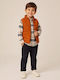 Kids Set with Pants & Coat 3 Pieces Brown