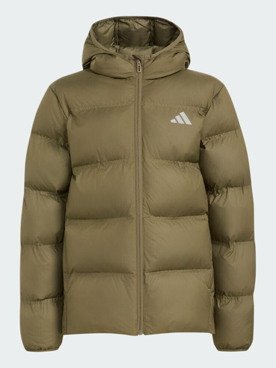 adidas Down Wasserdichtes Kinder Sport Jacke Ku...