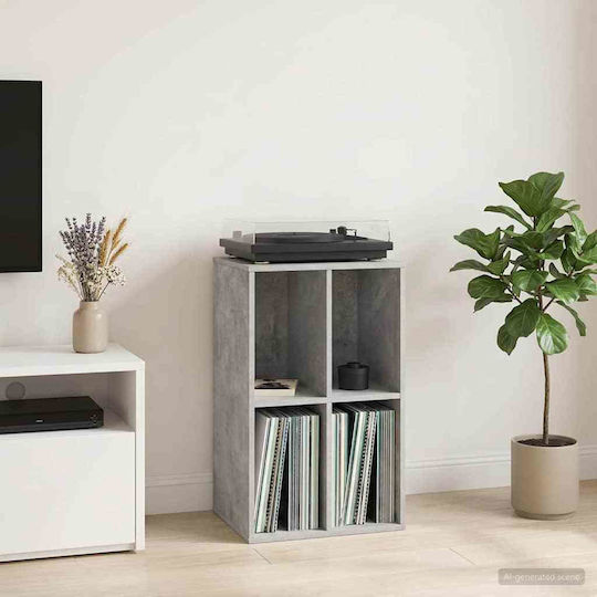 vidaXL Hi-Fi Furniture Grey 36.5x44.5x74.5cm