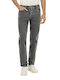 Men's Elastic Slim Fit Jeans Pants Anthracite
