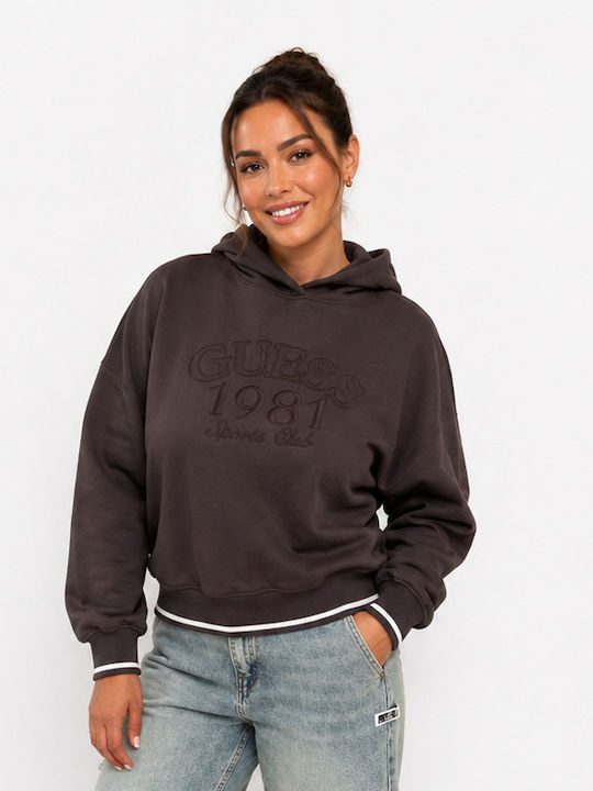 Women's Hooded Sweatshirt Brown