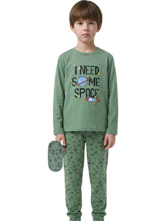 Hashtag Pijama pentru copii Verde H-626