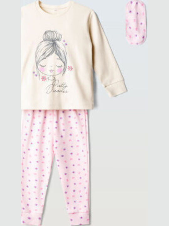 Hashtag Kids Winter Pajamas Ecru
