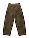 Women's Jean Pants in Balloon Leg Style Brown
