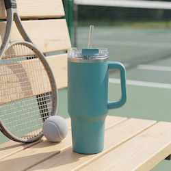 5Five Thermos Bottle Stainless Steel 600ml Blue...