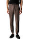 Ua M Vibe Woven Herren-Sweatpants mit Elastik Braune