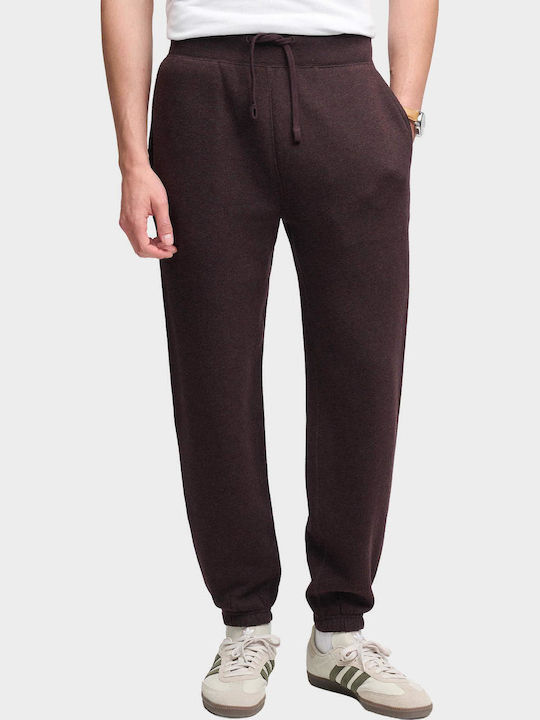Essential Herren-Sweatpants mit Gummibund Burgundisch