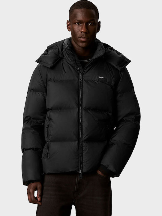 Calvin Klein Nylon Jacket Puffer Black