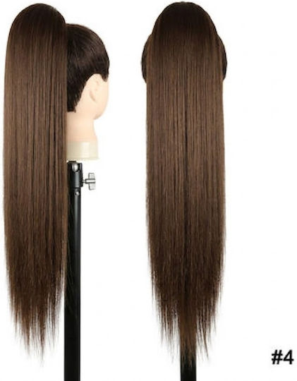 Ponytail Gkm Synthetische Menschliche Haare Keratin Kanekalon Nicht Frizz Nicht Glänzend Nicht Verwickelt Gerade System Nester 71 Cm Code 4