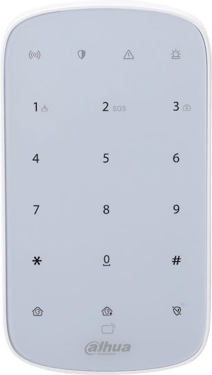 Dahua Kabelloses Sicherheits-Zugangskontroll-Tastatur mit Berührung in Weiß Farbe PN15452