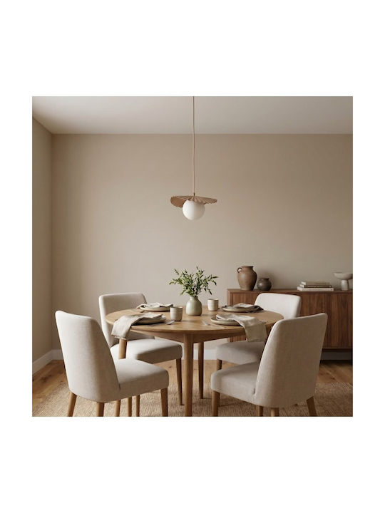Emibig Beige Pendant Ceiling Light