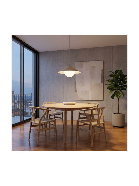 Emibig Beige Pendant Ceiling Light