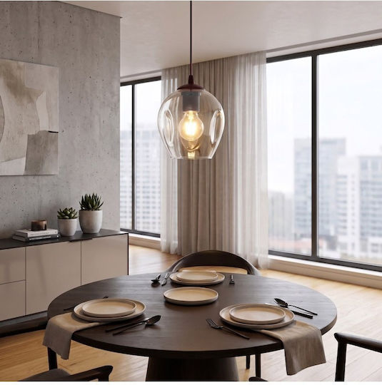 Emibig Pendant Ceiling Light Transparent