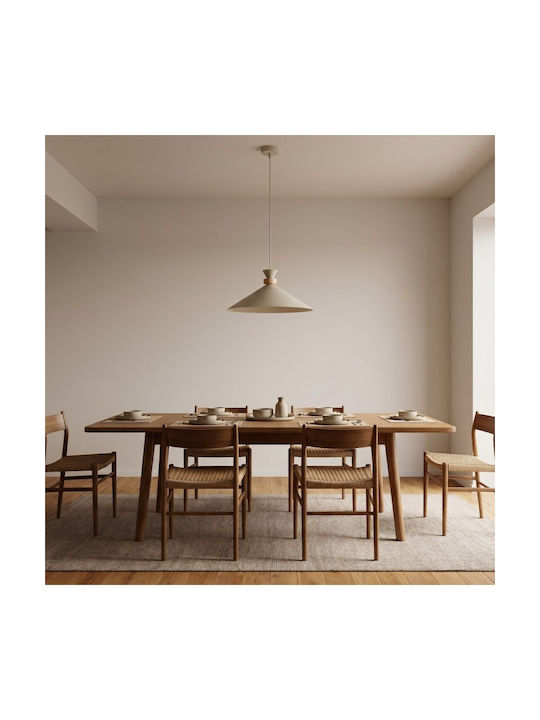 Emibig Beige Pendant Ceiling Light