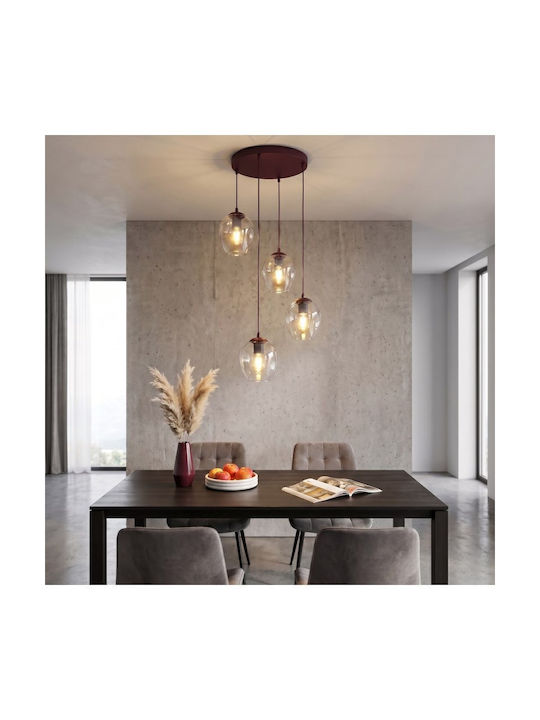 Emibig Pendant Ceiling Light Transparent