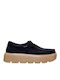 Leather Women's Loafers in Black Colour
