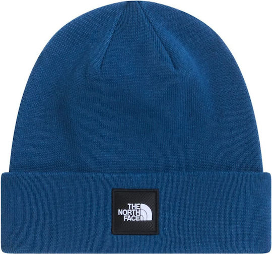 Dock Worker Recycled Beanie Unisex Căciulă Tricotată în Culoare Albastră