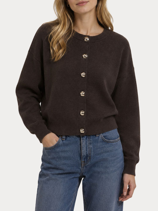 Vero Moda Lange Gestrickte Damen Strickjacke mi...
