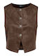 Damen Weste Carafe Braun