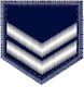 S 45 Sew-On Badge Deputy Sergeant Non-Detective Flight Velcro Hellenic Police
