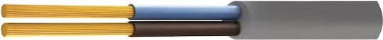 Flexible Electrical Cable H03vvf 4x0.5mm² Grey Top Set 100