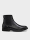 Leather Chelsea Boots Black