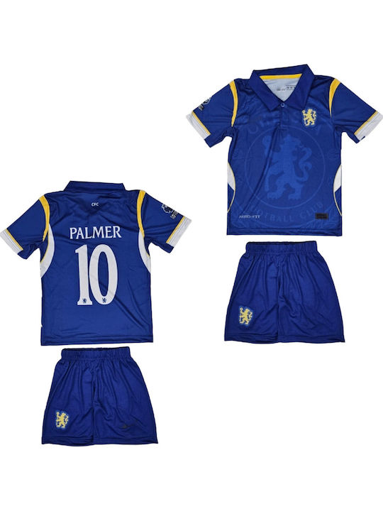 Детски Комплект Футбол Palmer Chelsea 2026-2027 Син Balón De Oro Унисекс Детски Blue Ab195