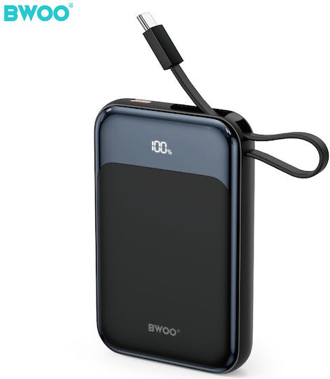 BWOO P80 Power Bank 10000mAh 20W Schwarz