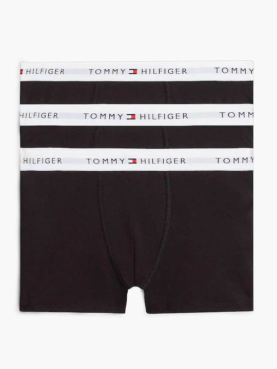 Tommy Hilfiger Комплект Детски Боксерки 3 Броя Черен/Черен/Черен Tommy Hilfiger Комплект Детски Боксерки 3 Броя Черен/Черен/Черен