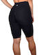 Training Women's Bike Firming High Waist & Push Up Black Leggings