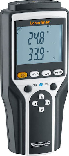 Laserliner Thermomaster Plus Set Digitales Thermometer Doppeltemperaturmesser